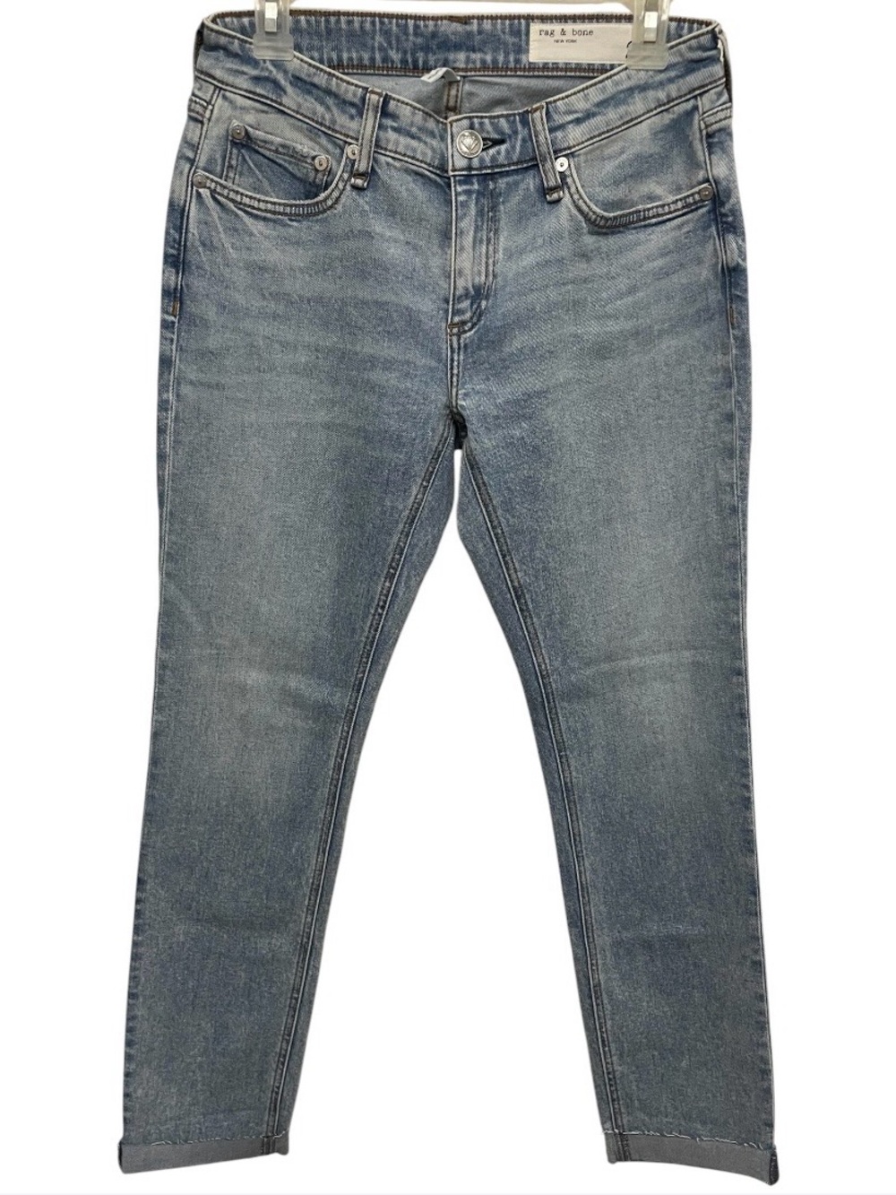 rag & bone dre low rise slim boyfriend jeans in daphne